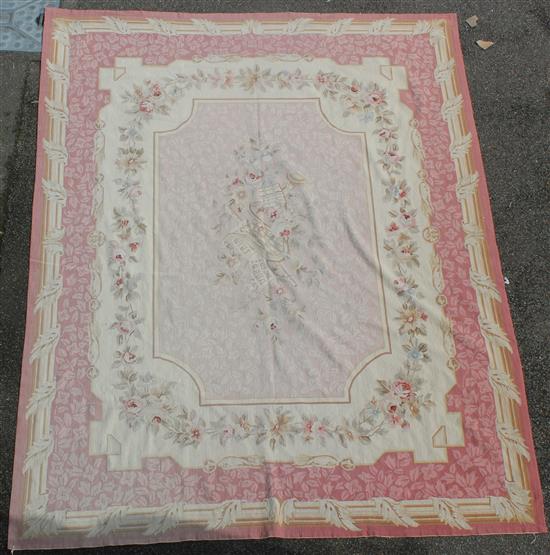 A Libertys Aubusson style carpet, 9ft 8in by 7ft 5in.